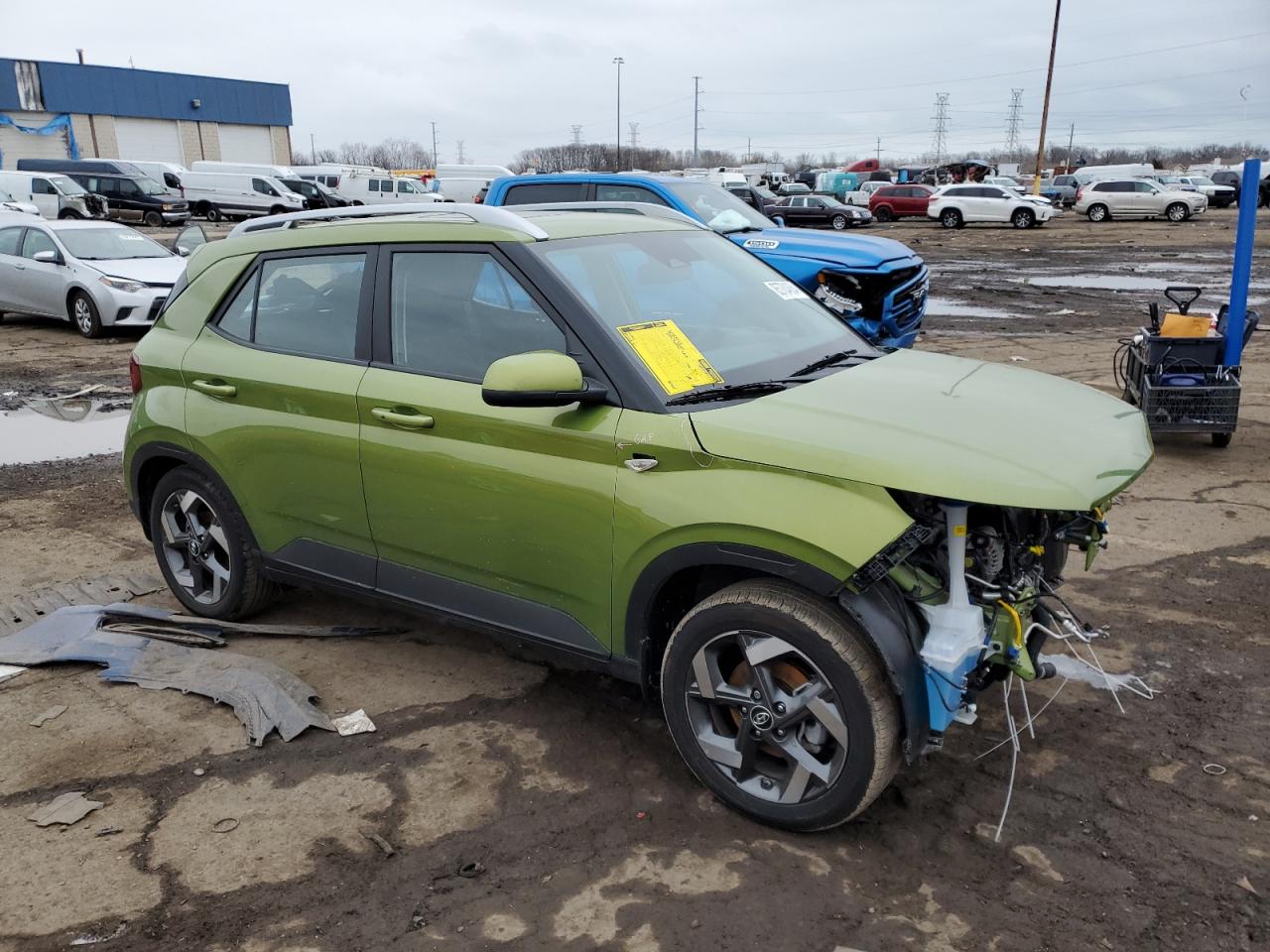 2024 HYUNDAI VENUE SEL VIN:KMHRC8A39RU318724