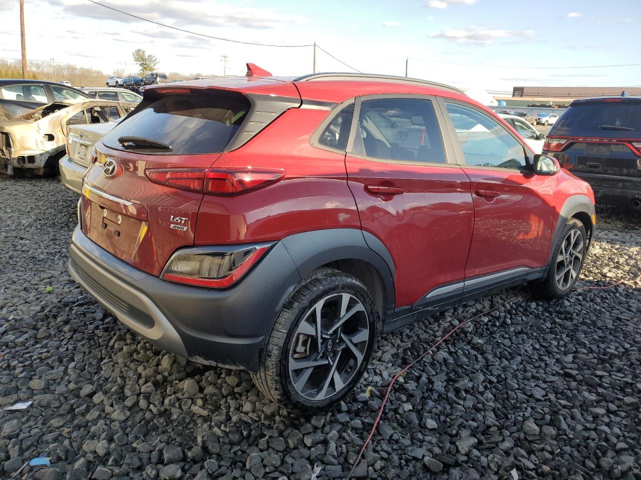 2022 HYUNDAI KONA LIMITED VIN:KM8K5CA33NU848406