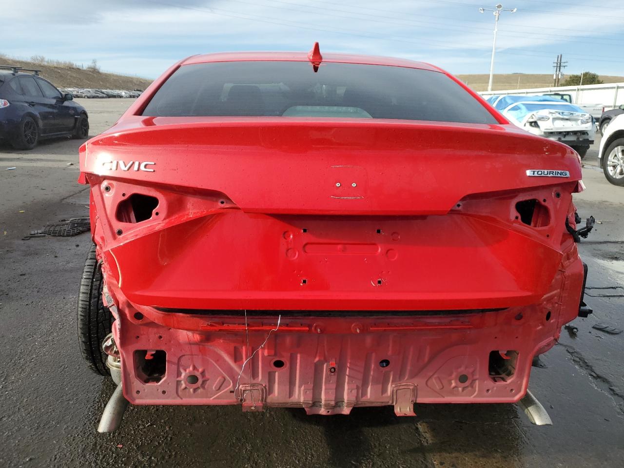 2022 HONDA CIVIC TOURING VIN:2HGFE1F95NH304212