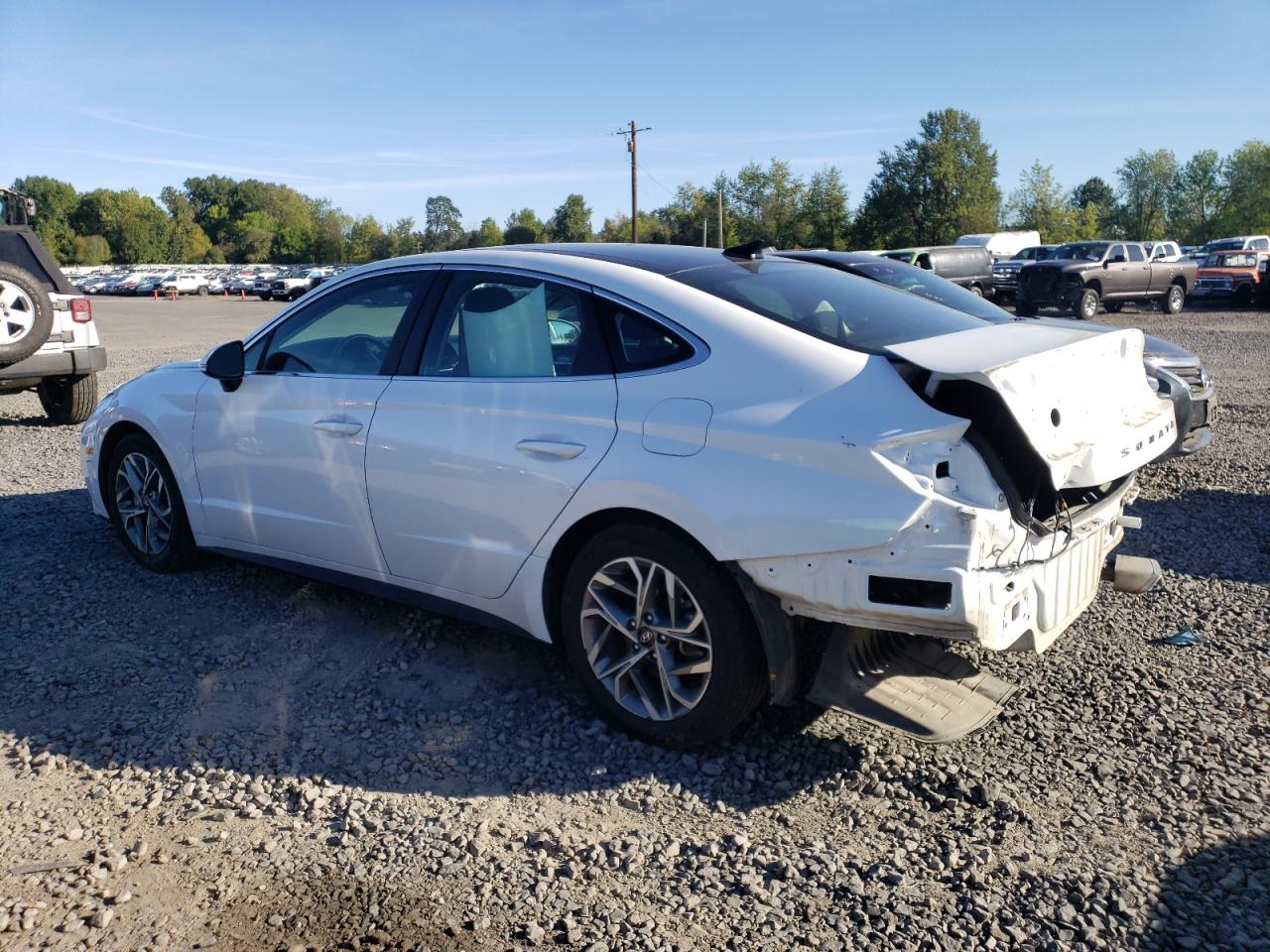 2022 HYUNDAI SONATA SEL VIN:KMHL14JA8NA229371