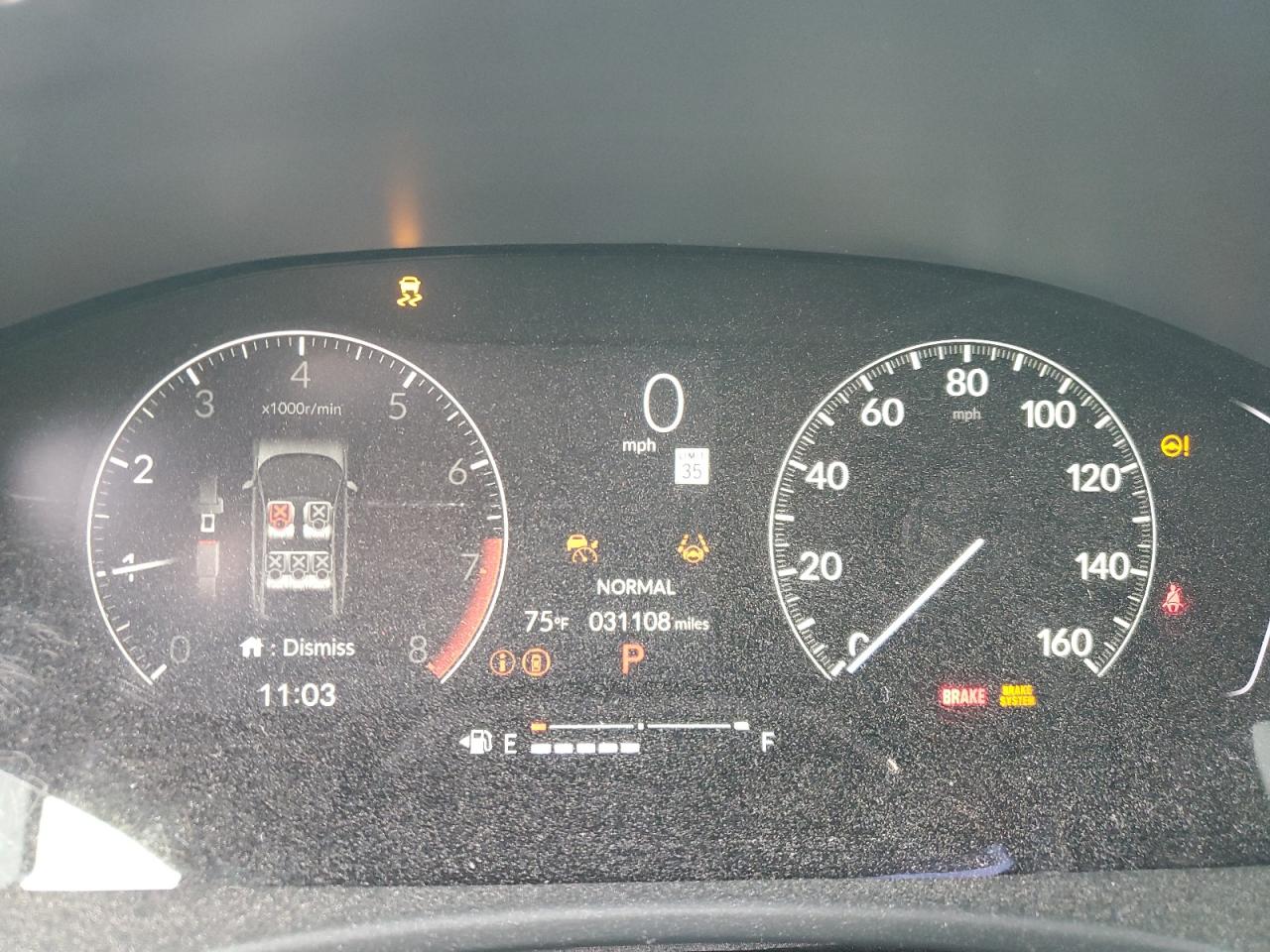 2023 HONDA CIVIC SPORT VIN:2HGFE2F59PH535524