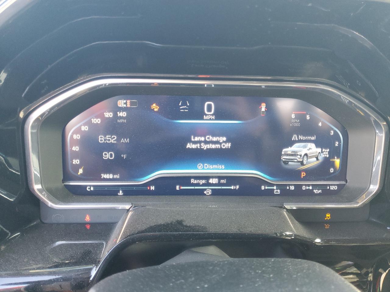 2024 CHEVROLET SILVERADO K1500 LTZ VIN:1GCUDGE84RZ239587