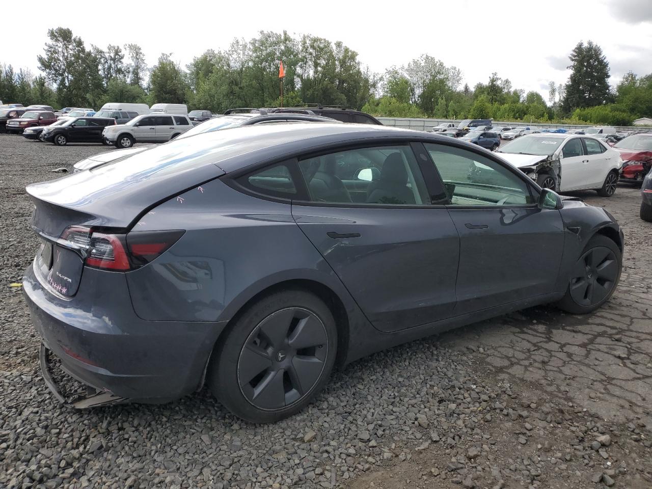 2022 TESLA MODEL 3  VIN:5YJ3E1EB1NF335758