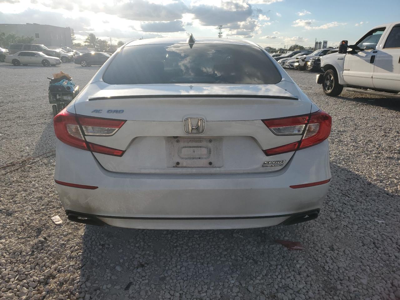 2022 HONDA ACCORD SPORT SE VIN:1HGCV1F40NA044291