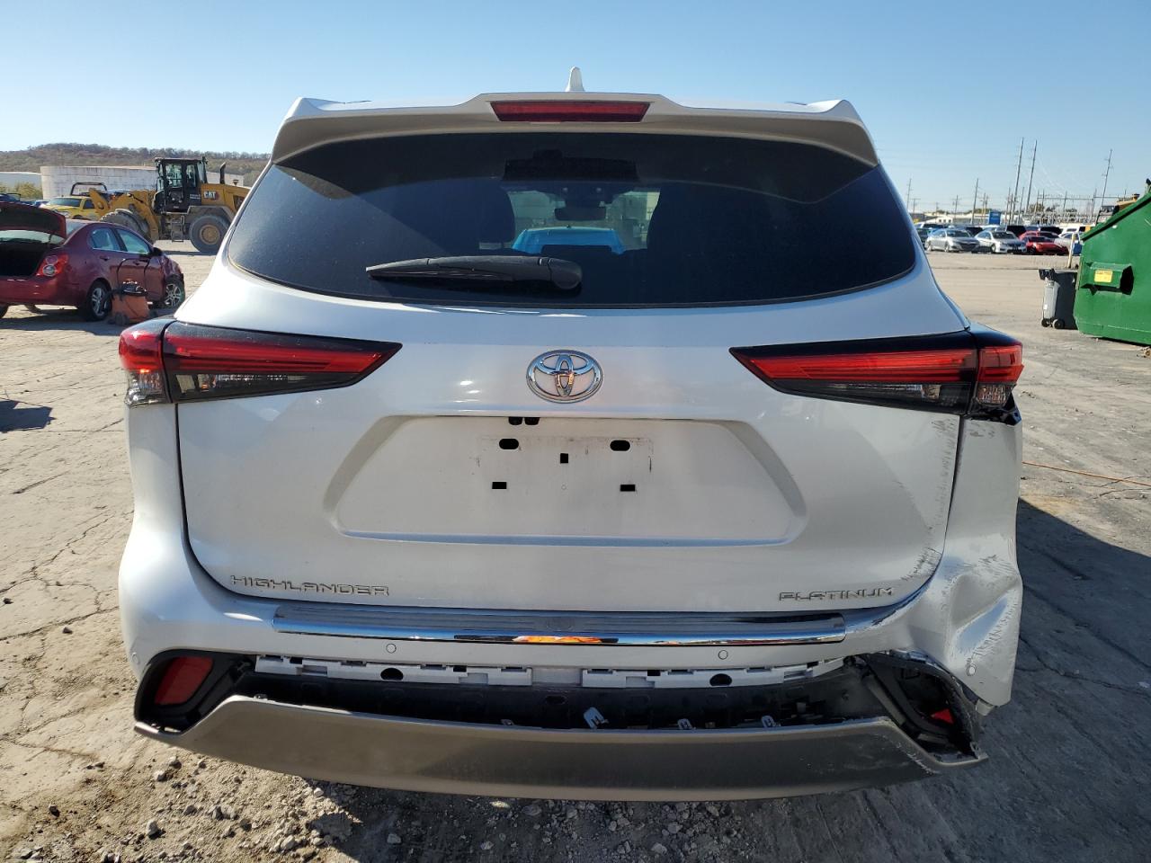 2022 TOYOTA HIGHLANDER PLATINUM VIN:5TDFZRAHXNS103035