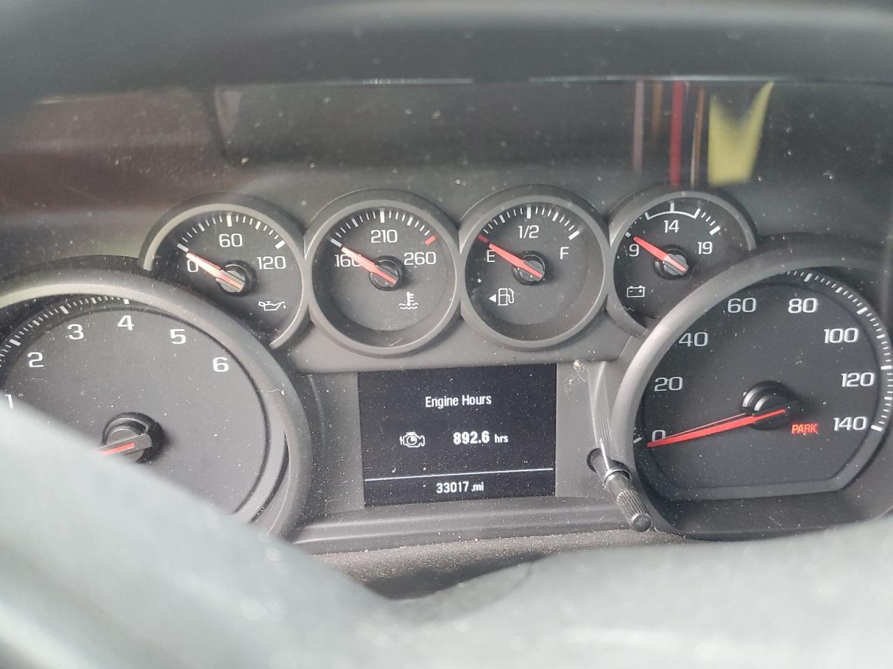 2022 CHEVROLET SILVERADO K1500 CUSTOM VIN:1GCPDBEK9NZ550504