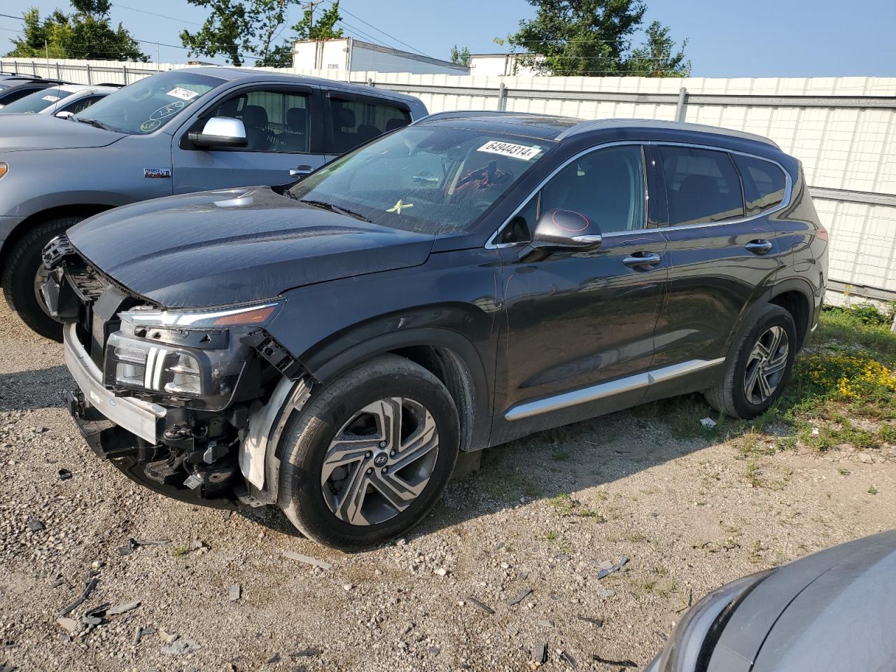 2022 HYUNDAI SANTA FE SEL VIN:5NMS34AJXNH474642