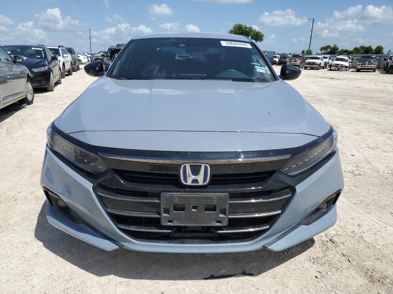 2022 HONDA ACCORD HYBRID SPORT VIN:1HGCV3F28NA033260