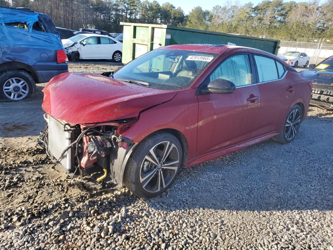 2023 NISSAN SENTRA SR VIN:3N1AB8DV5PY314720