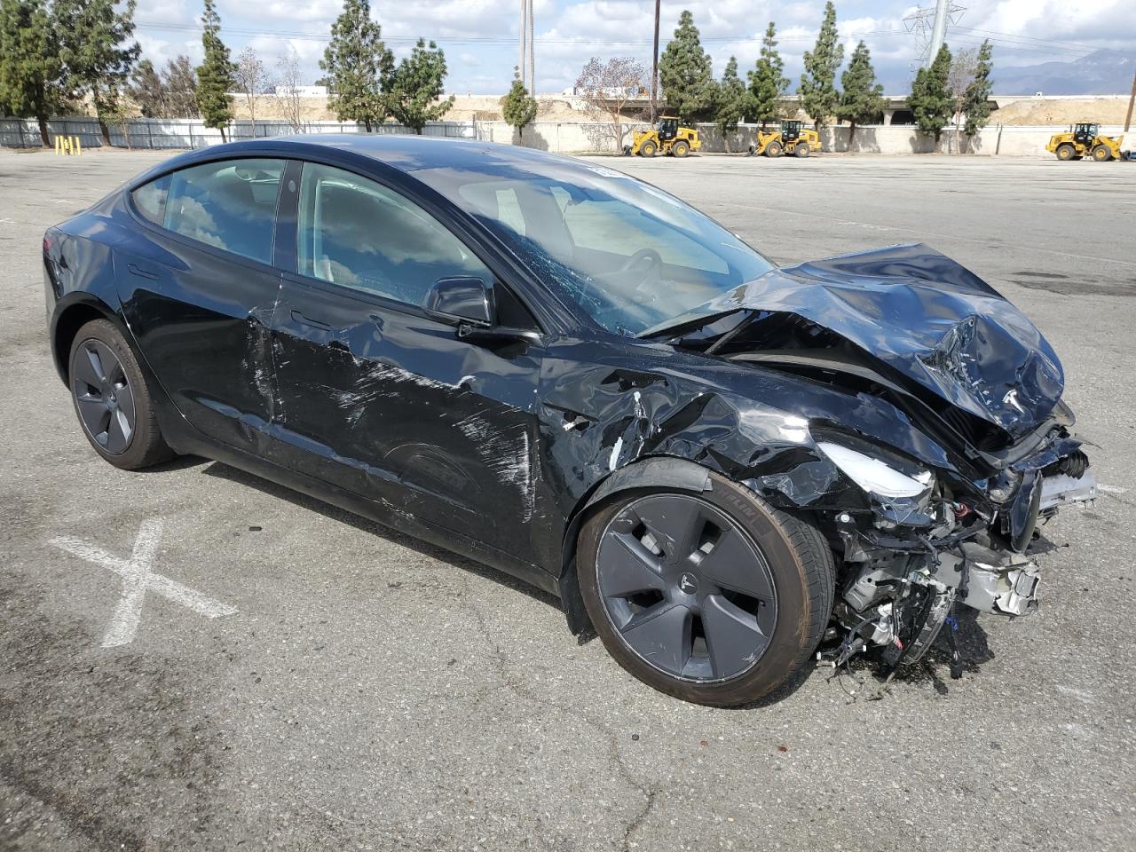 2022 TESLA MODEL 3  VIN:5YJ3E1EA9NF342612