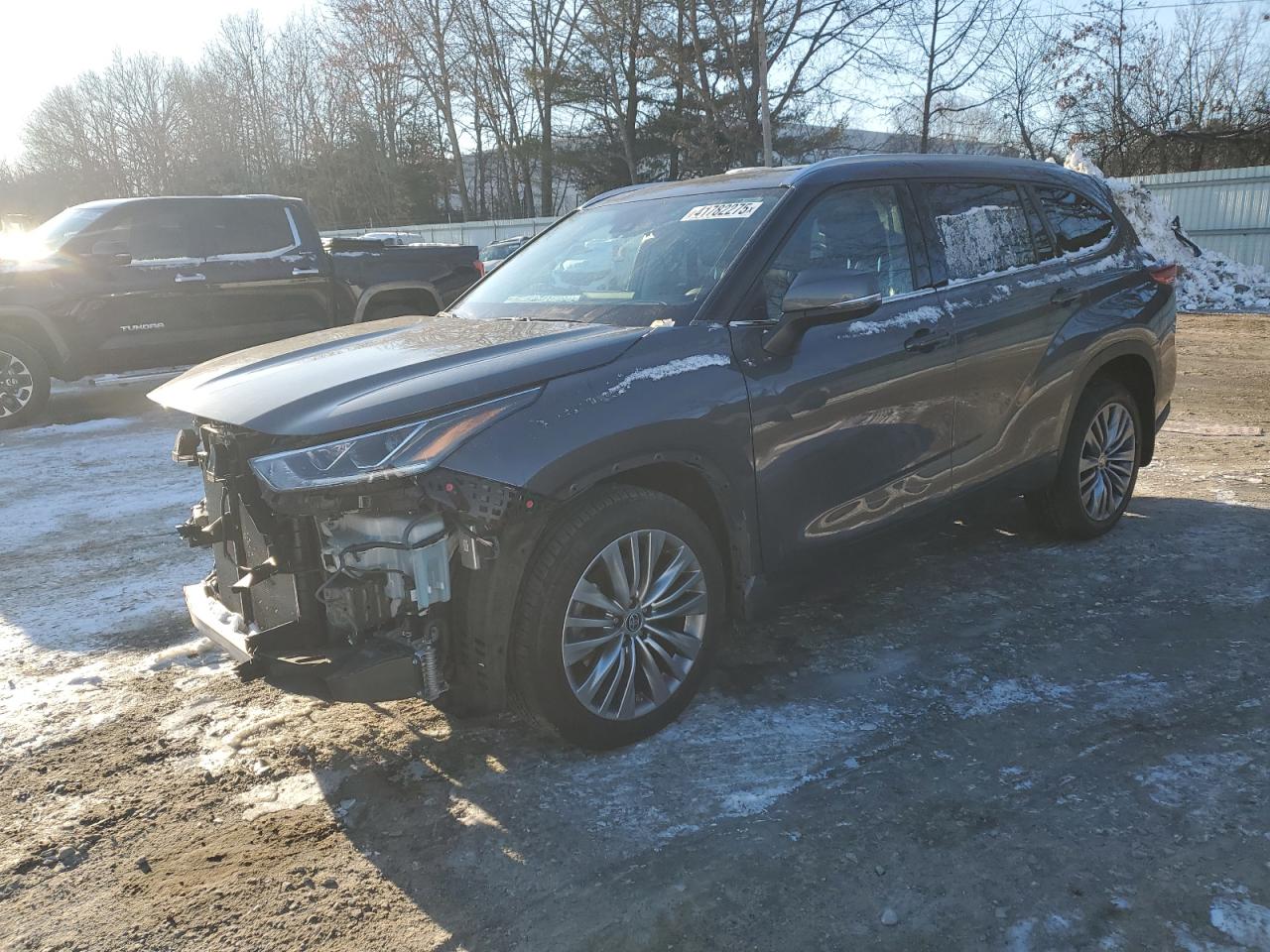 2022 TOYOTA HIGHLANDER PLATINUM VIN:5TDFZRBH6NS177826