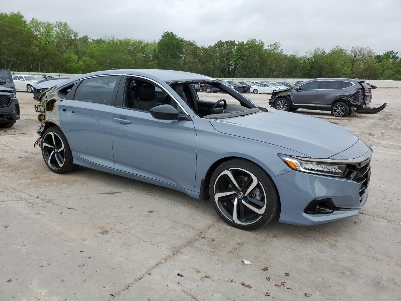 2022 HONDA ACCORD SPORT VIN:1HGCV1F32NA100318