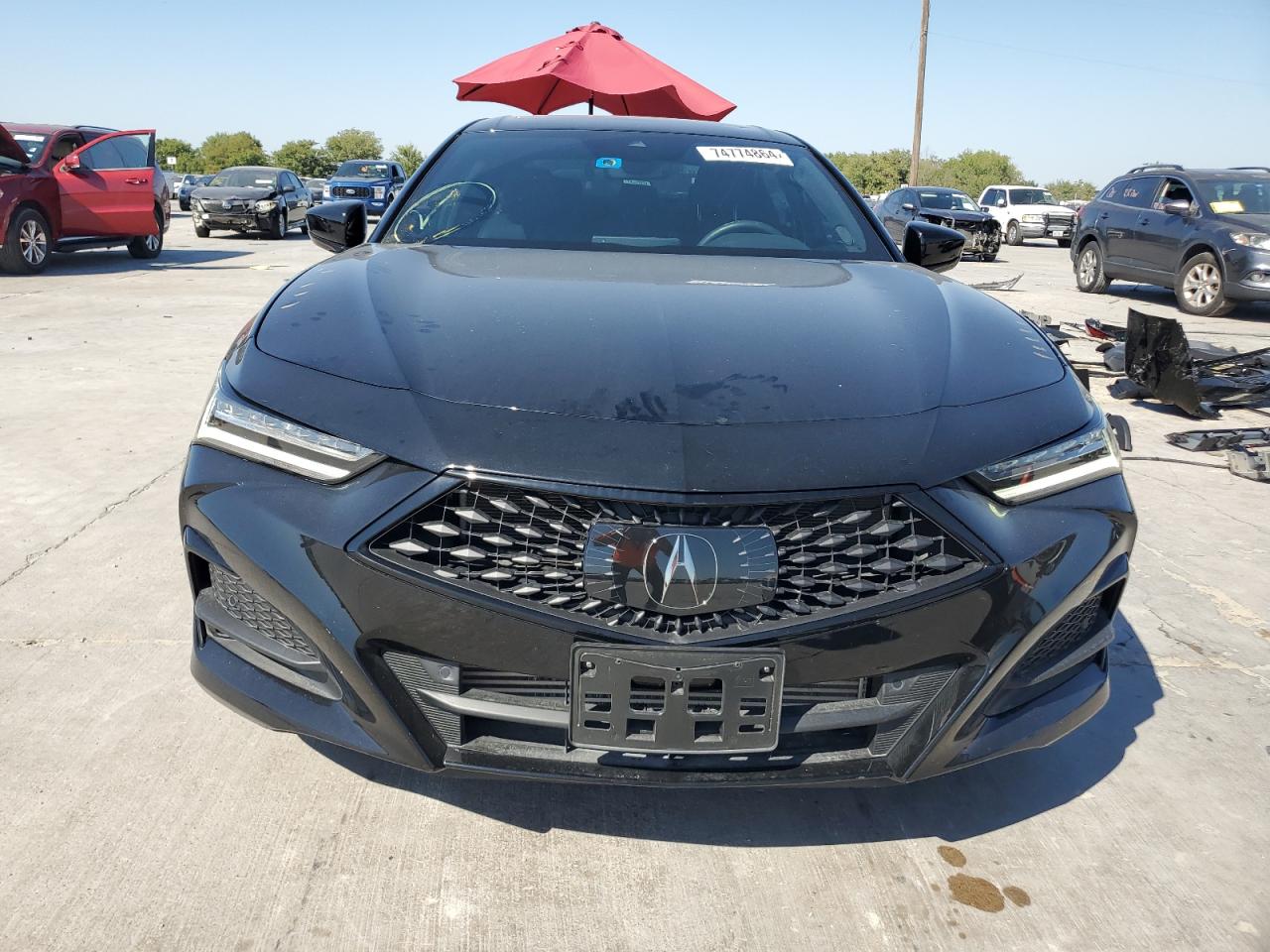 2022 ACURA TLX TECH A VIN:19UUB6F51NA003591