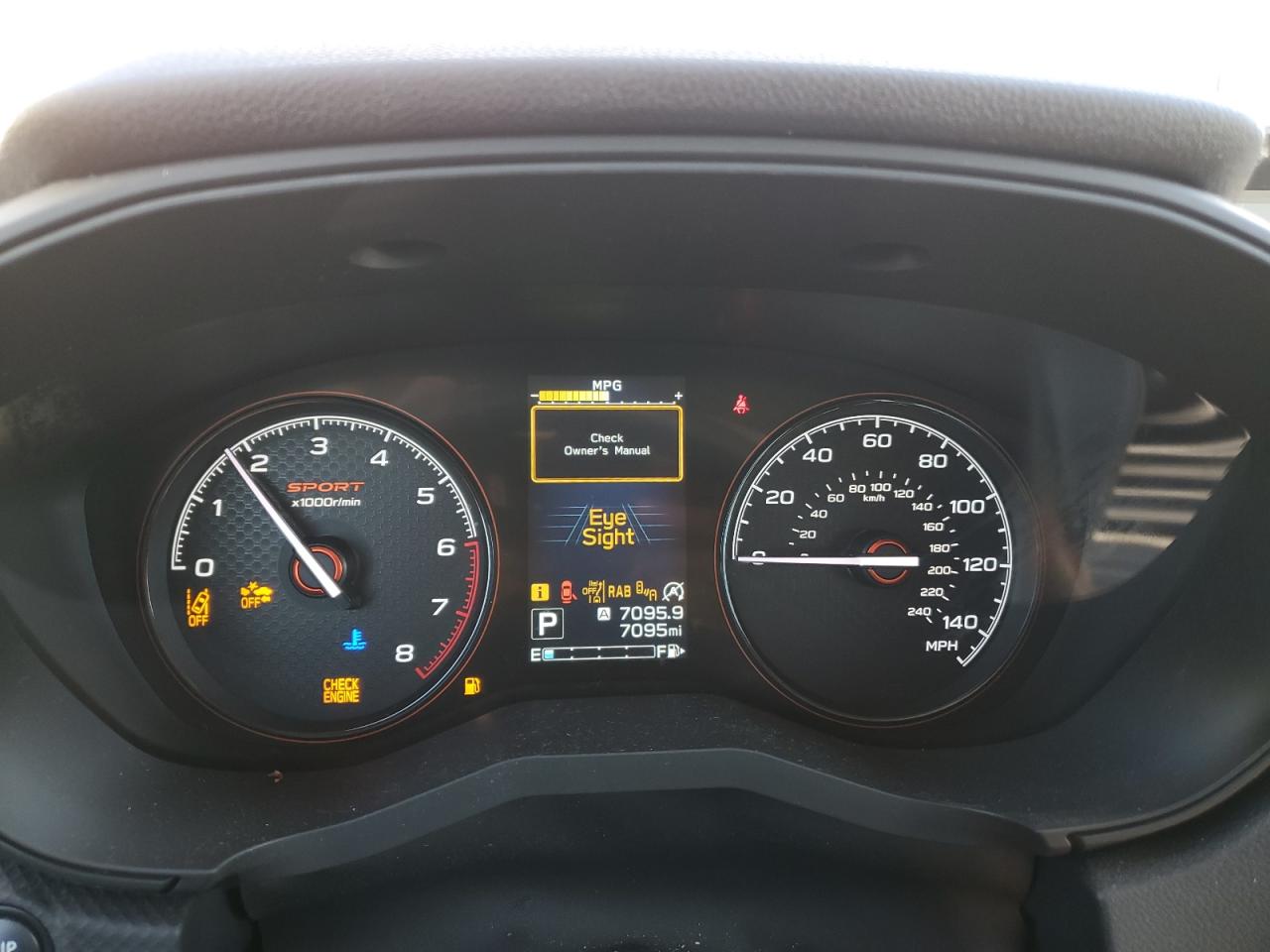 2023 SUBARU FORESTER SPORT VIN:JF2SKAJCXPH543144