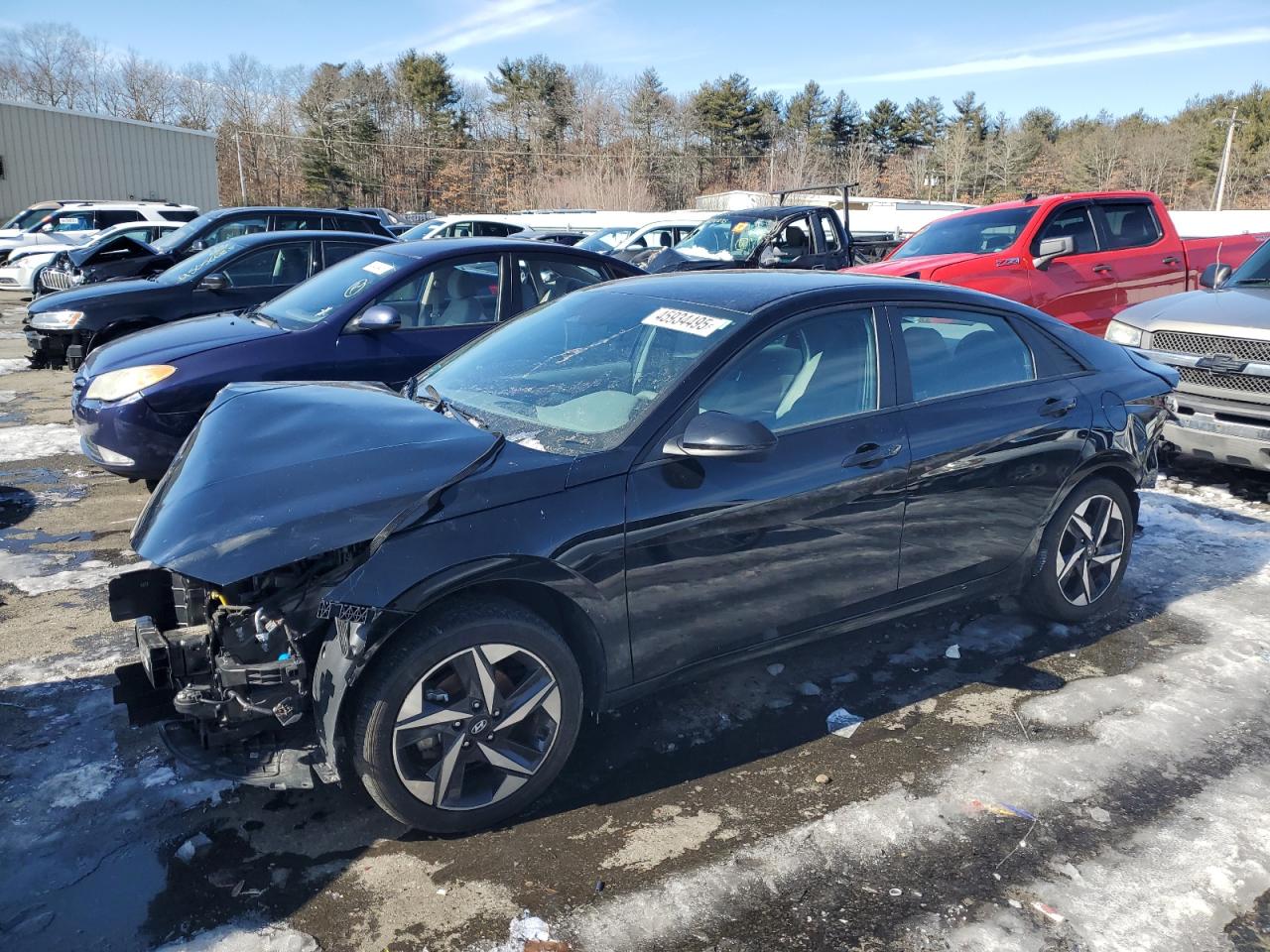 2023 HYUNDAI ELANTRA SEL VIN:KMHLS4AG0PU411424