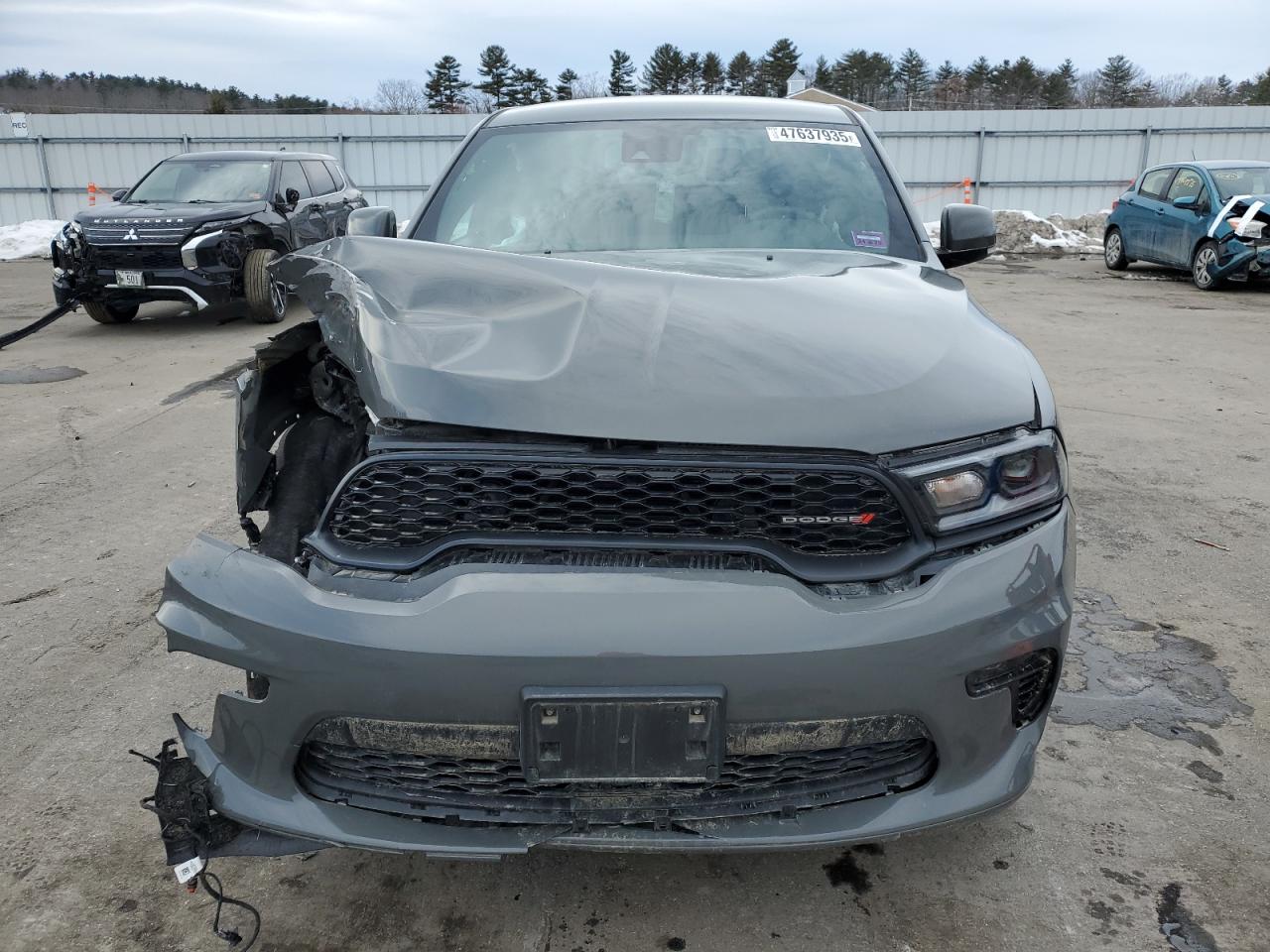 2022 DODGE DURANGO GT VIN:1C4RDJDGXNC183759