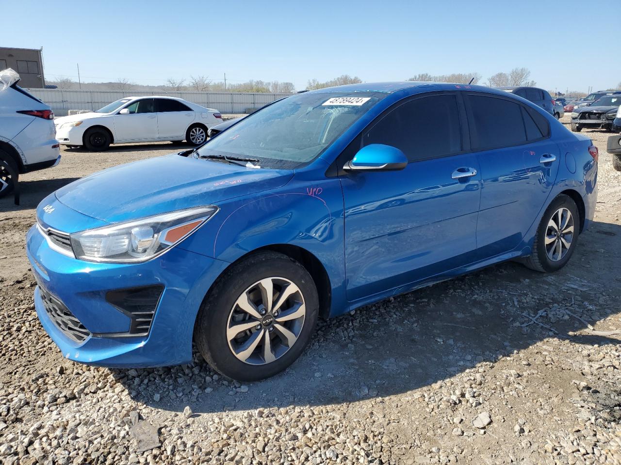 2022 KIA RIO LX VIN:3KPA24AD3NE458699