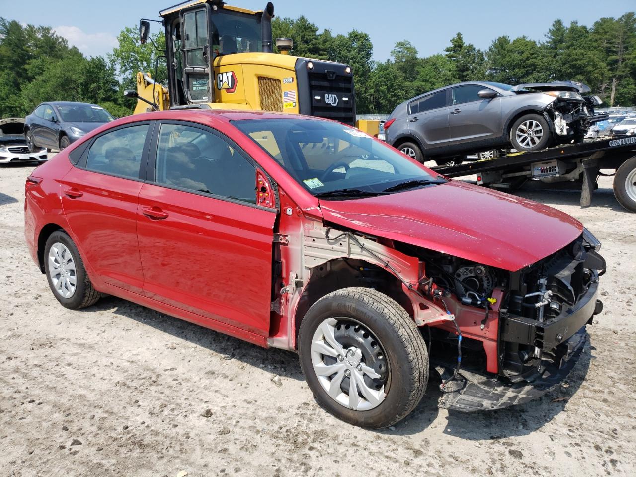 2022 HYUNDAI ACCENT SE VIN:3KPC24A63NE166545