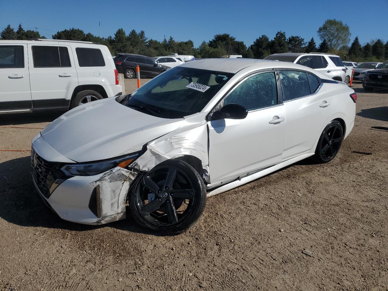 2024 NISSAN SENTRA SR VIN:3N1AB8DV0RY296663