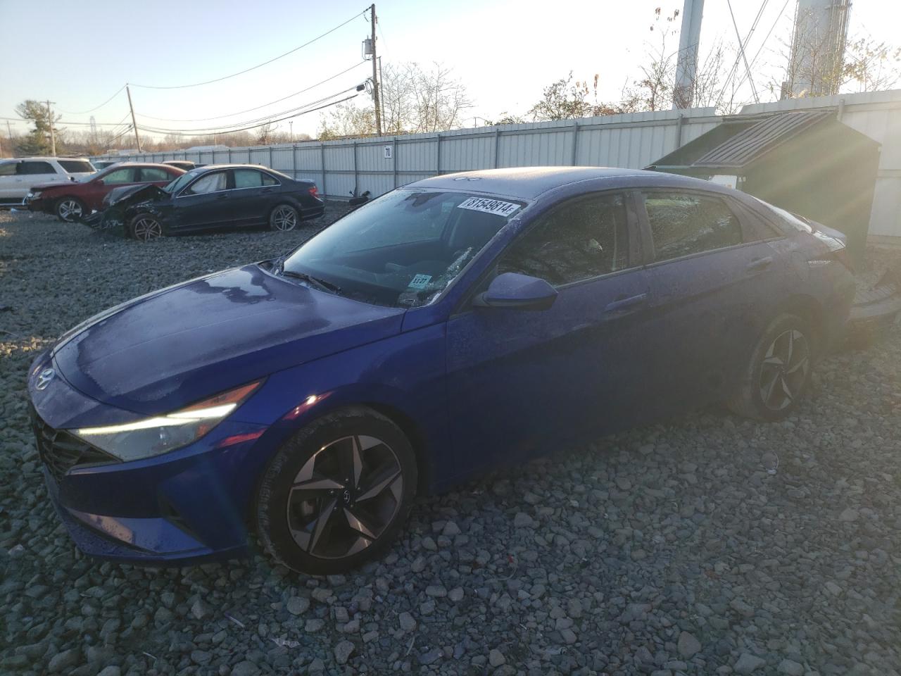 2023 HYUNDAI ELANTRA SEL VIN:KMHLS4AG3PU418609