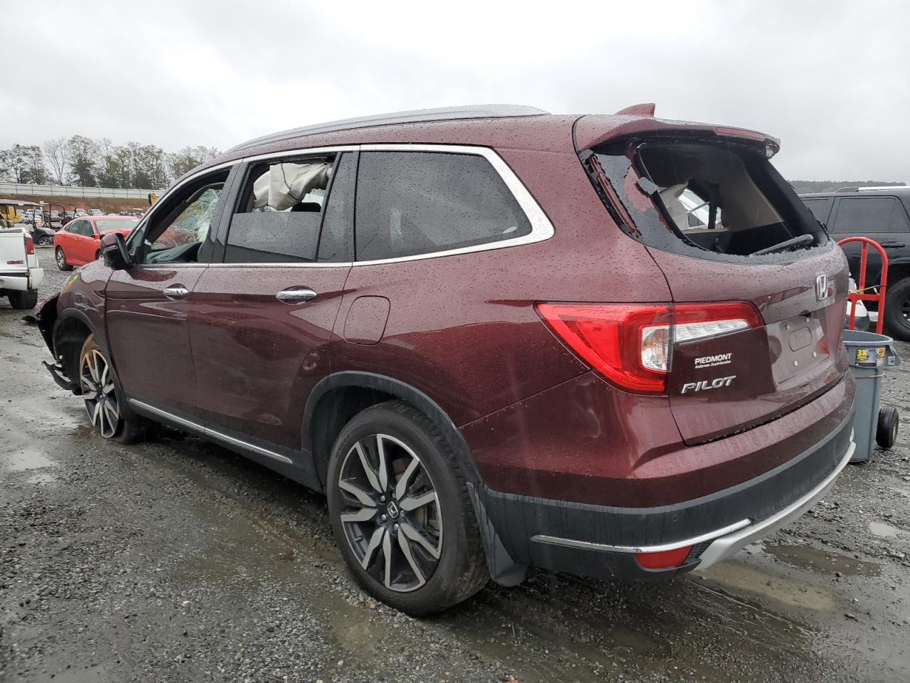 2022 HONDA PILOT TOURING VIN:5FNYF5H62NB003062