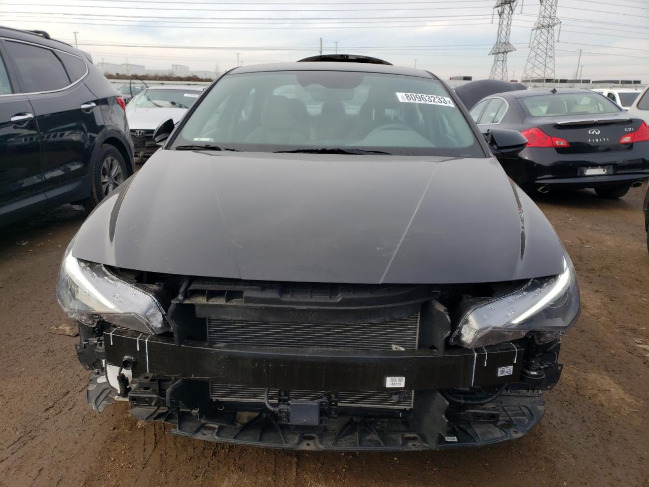 2023 HYUNDAI ELANTRA SEL VIN:KMHLS4AG7PU608638