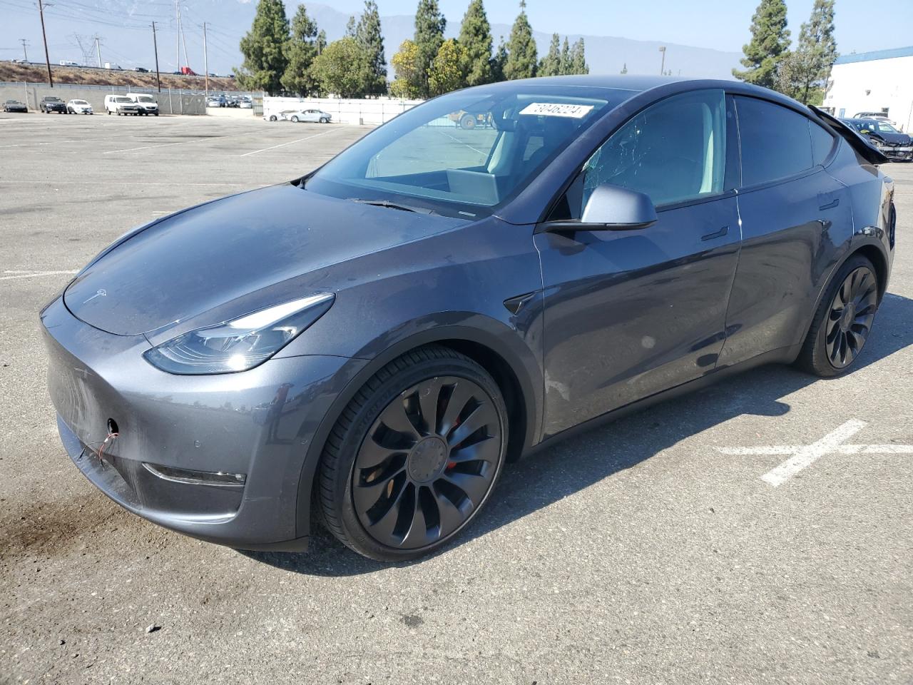 2022 TESLA MODEL Y  VIN:7SAYGDEF2NF542795
