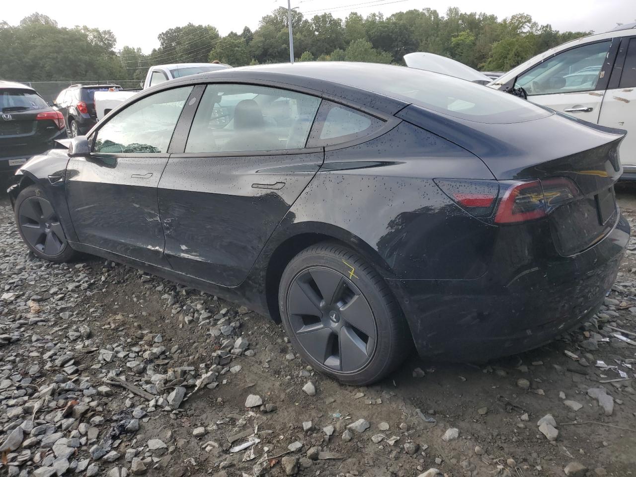 2022 TESLA MODEL 3  VIN:5YJ3E1EB8NF333537