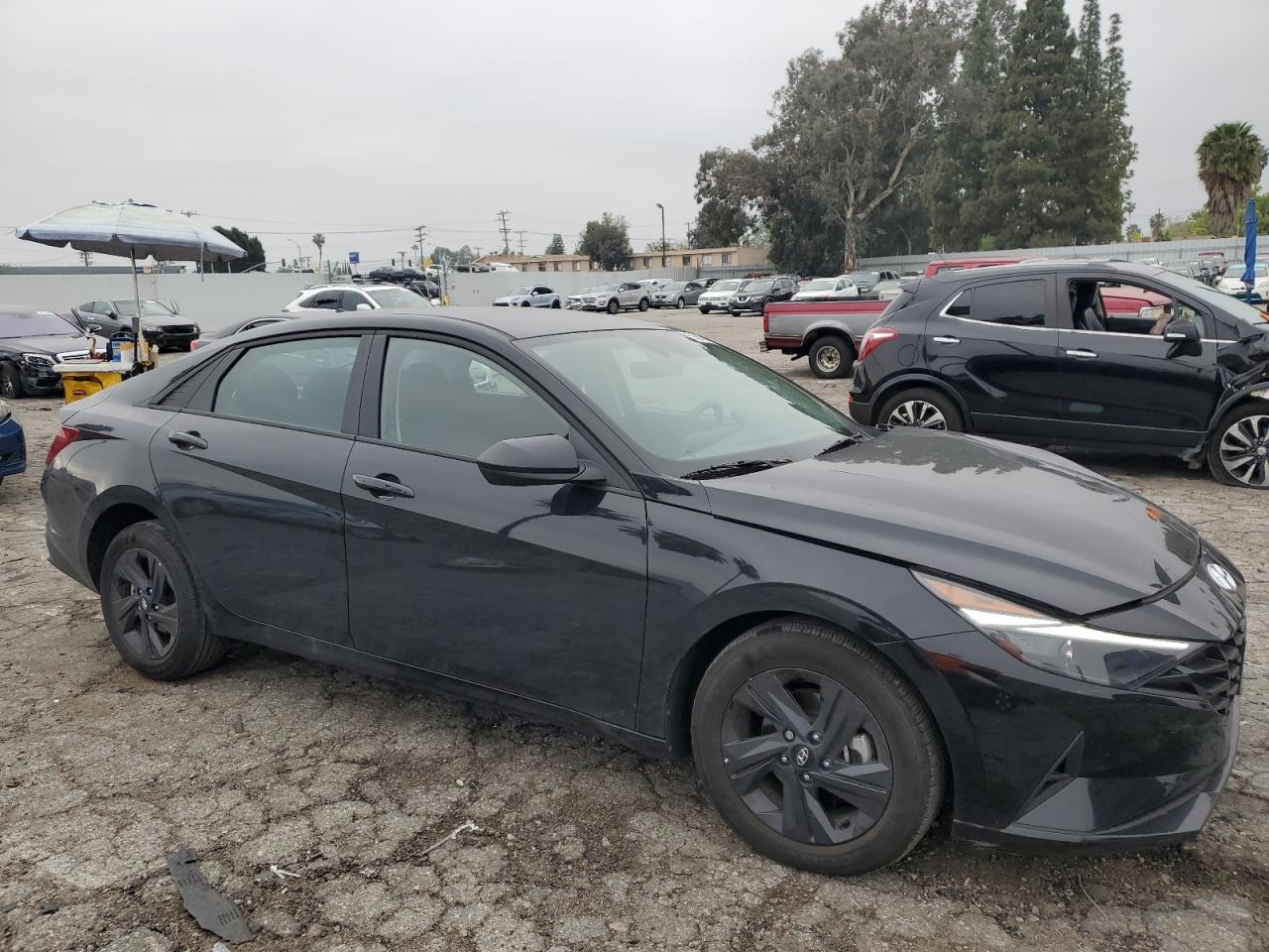 2023 HYUNDAI ELANTRA BLUE VIN:KMHLM4AJ6PU079463