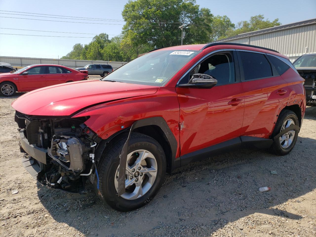 2022 HYUNDAI TUCSON SEL VIN:5NMJBCAE6NH102842
