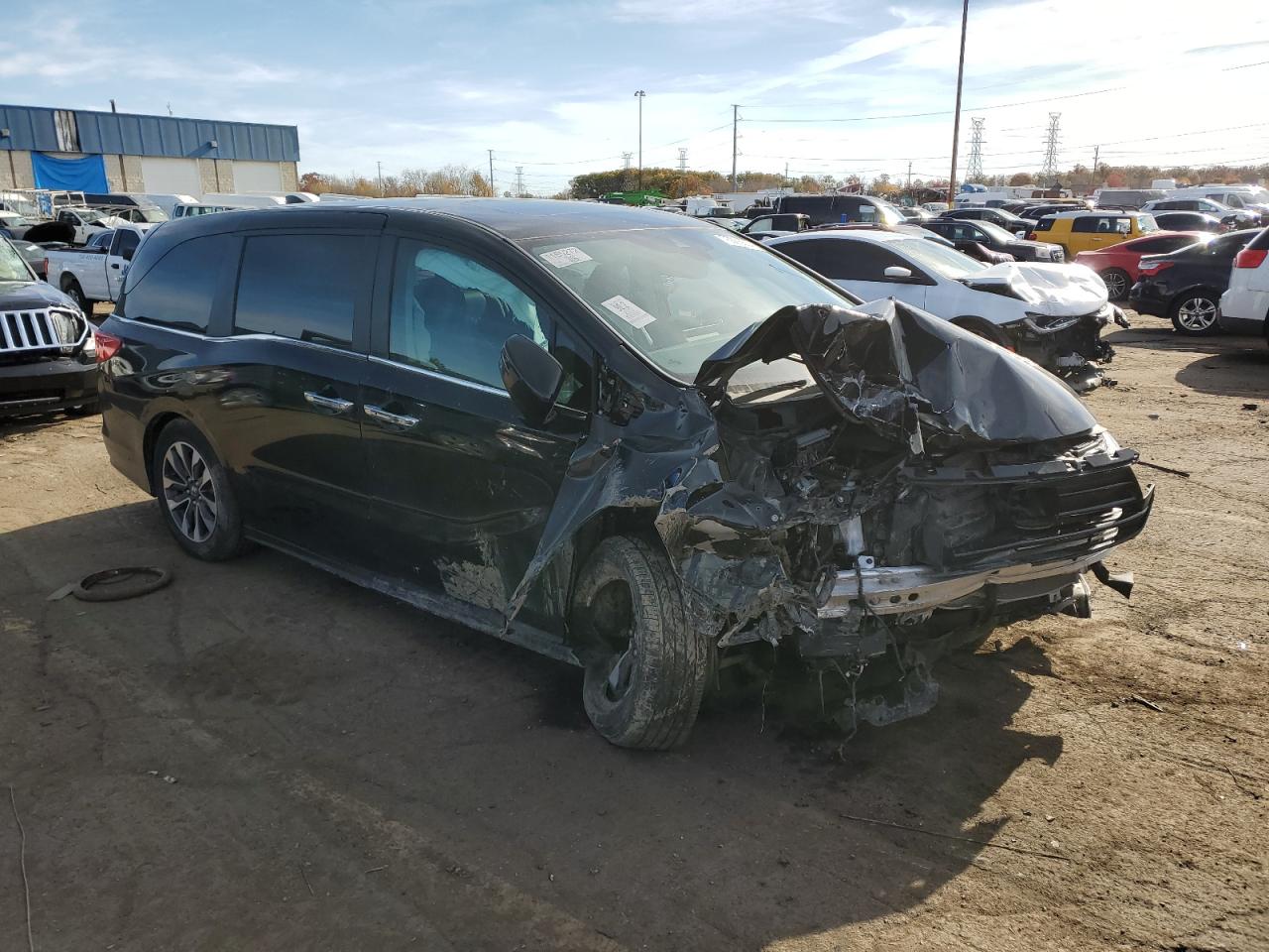 2023 HONDA ODYSSEY EXL VIN:5FNRL6H66PB048978