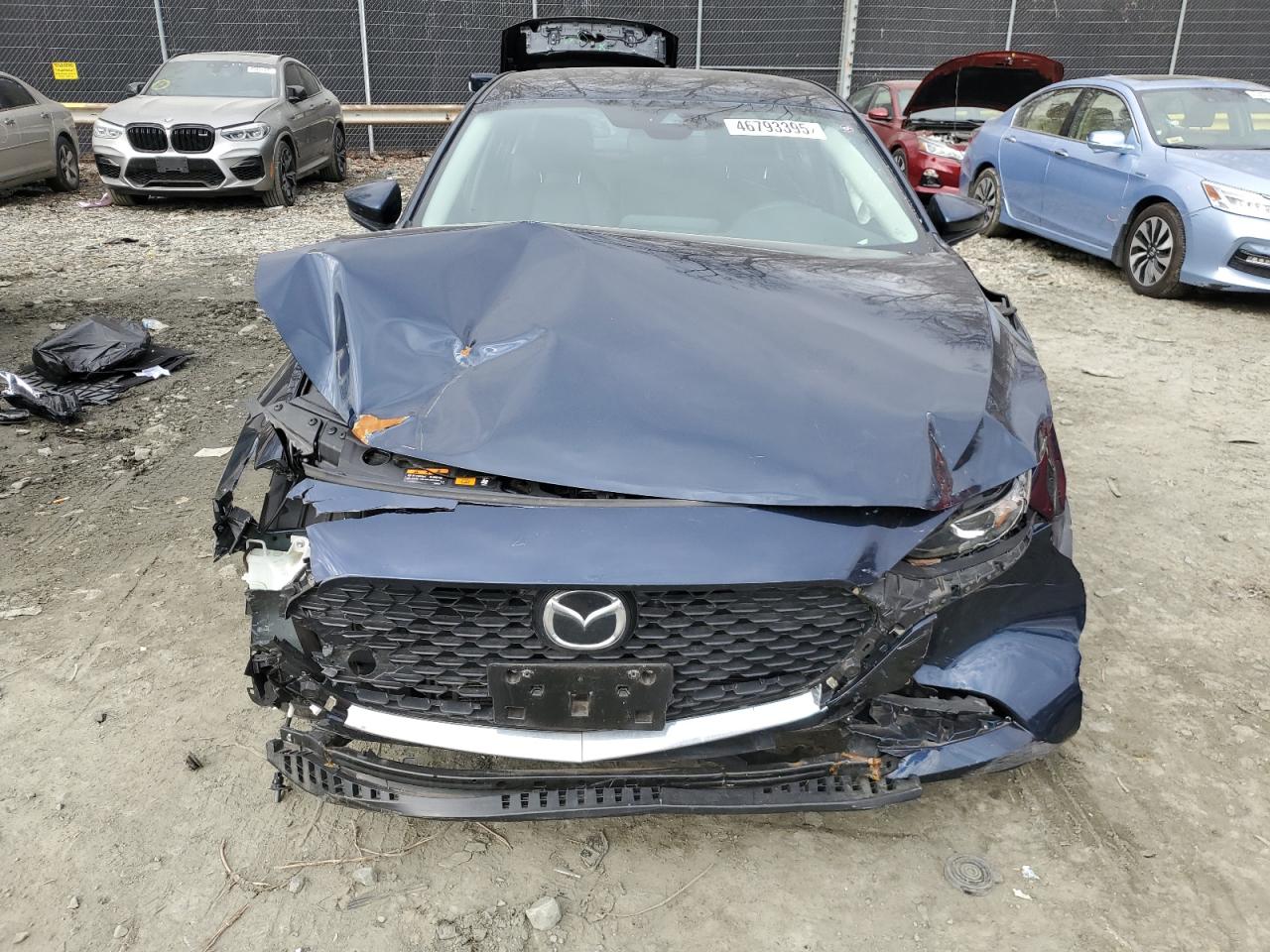 2022 MAZDA 3 SELECT VIN:3MZBPABL1NM301184