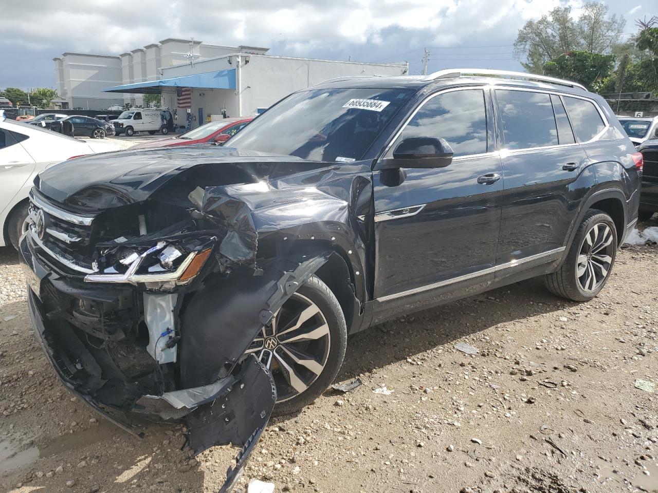 2023 VOLKSWAGEN ATLAS SEL PREMIUM R-LINE VIN:1V2FR2CA1PC501812