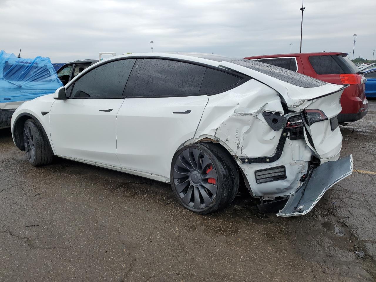 2022 TESLA MODEL Y  VIN:7SAYGDEE7NF315674