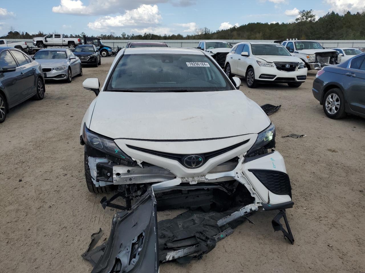 2023 TOYOTA CAMRY SE NIGHT SHADE VIN:4T1G11AK2PU724580