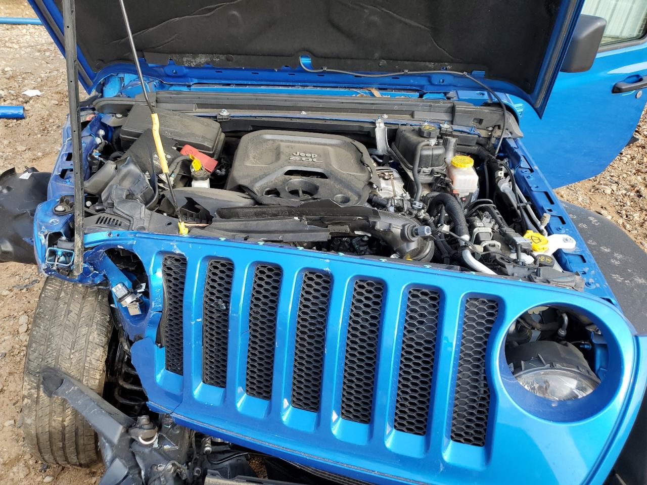 2022 JEEP WRANGLER UNLIMITED SPORT VIN:1C4HJXDN6NW232539