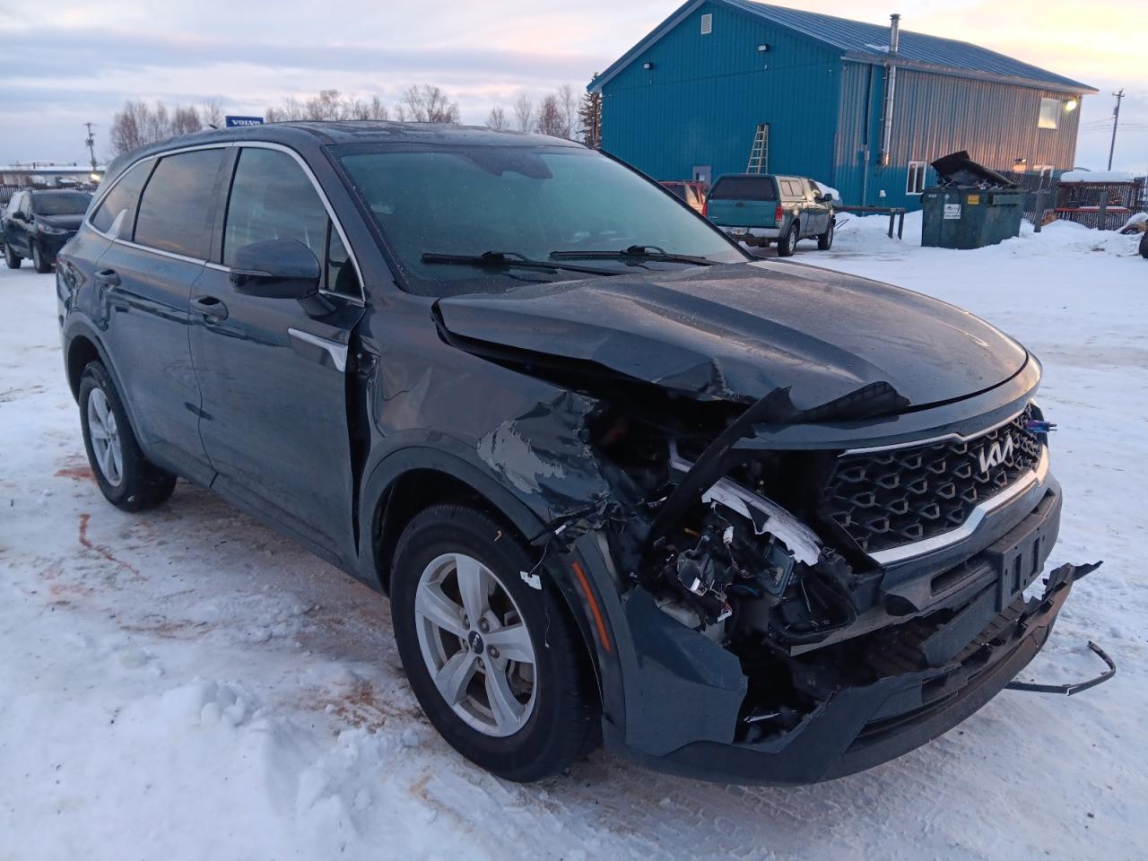2022 KIA SORENTO LX VIN:5XYRGDLC6NG100959