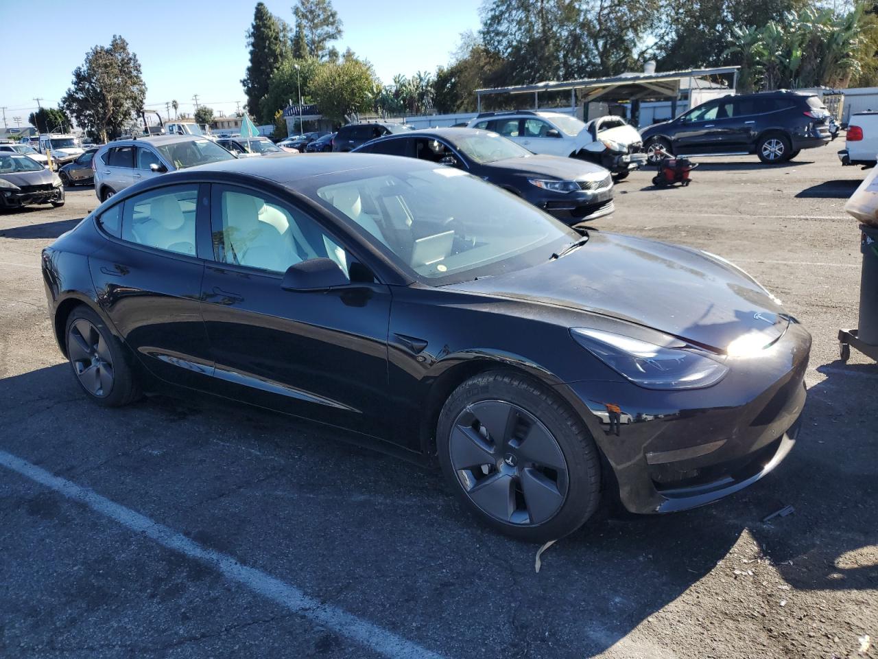 2022 TESLA MODEL 3  VIN:5YJ3E1EB0NF347223