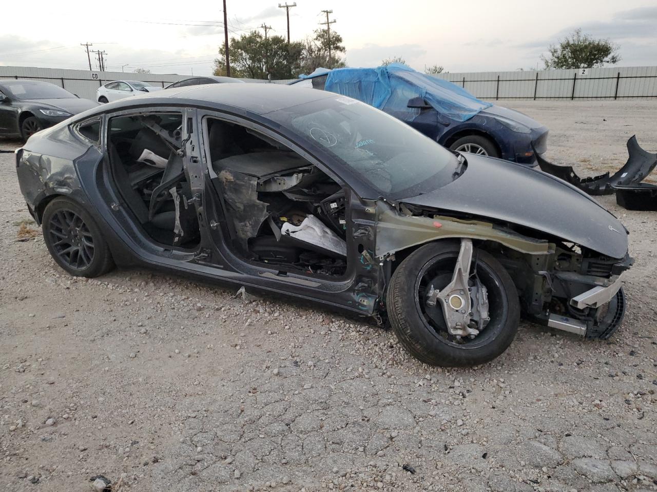 2024 TESLA MODEL 3  VIN:5YJ3E1EA1RF740161