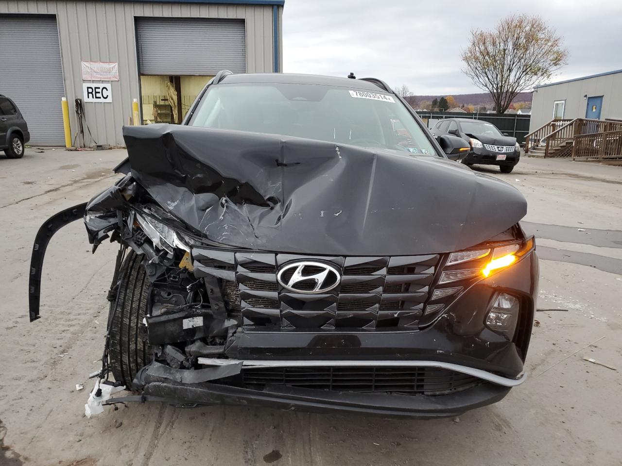 2022 HYUNDAI TUCSON SEL VIN:5NMJBCAE3NH026383