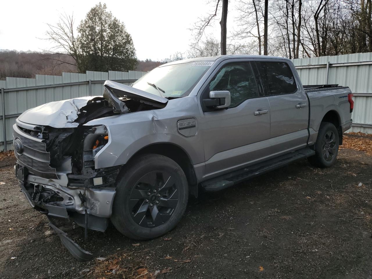 2022 FORD F150 LIGHTNING PRO VIN:1FT6W1EVXNWG04534