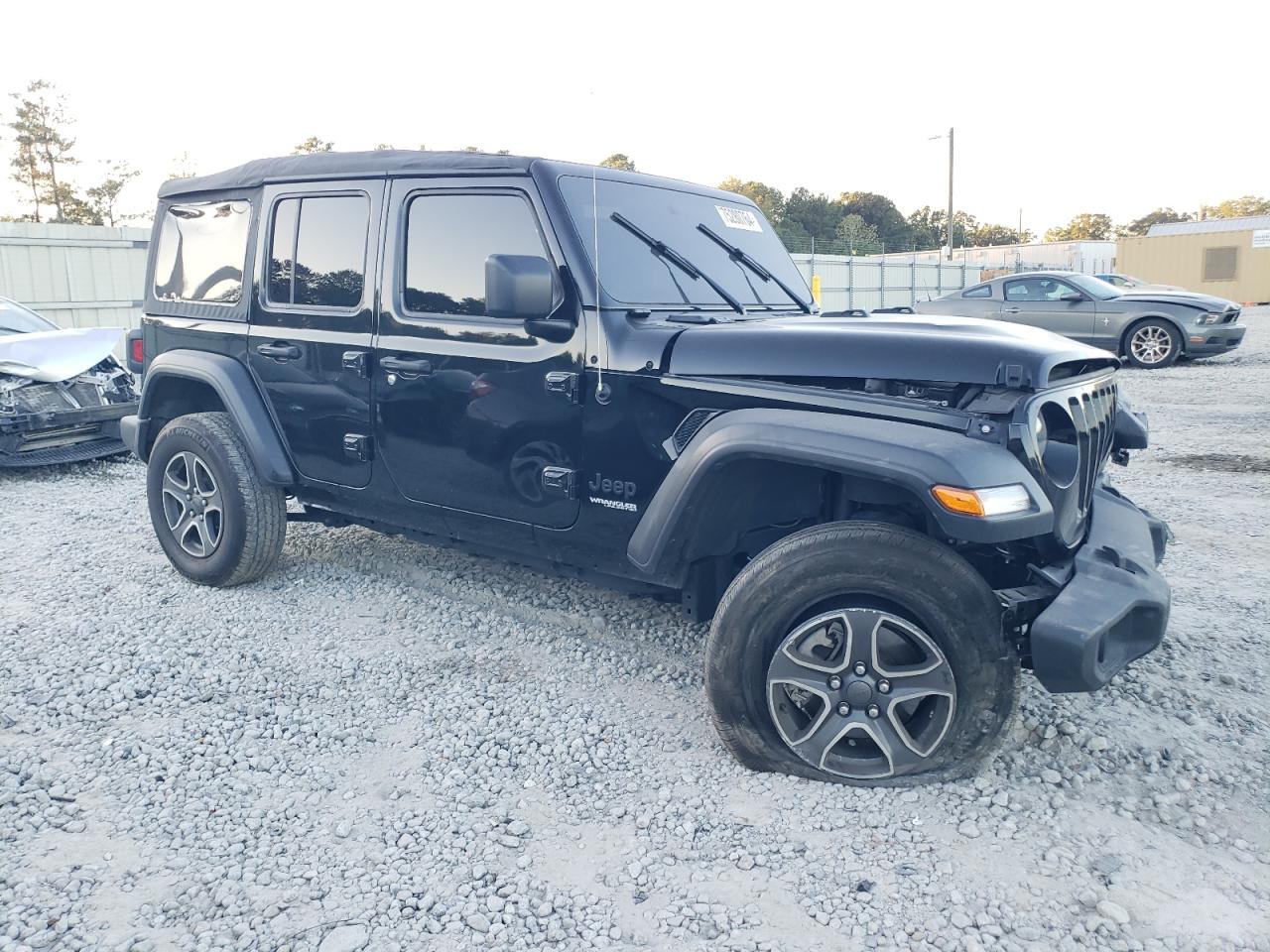 2022 JEEP WRANGLER UNLIMITED SPORT VIN:1C4HJXDG1NW134486
