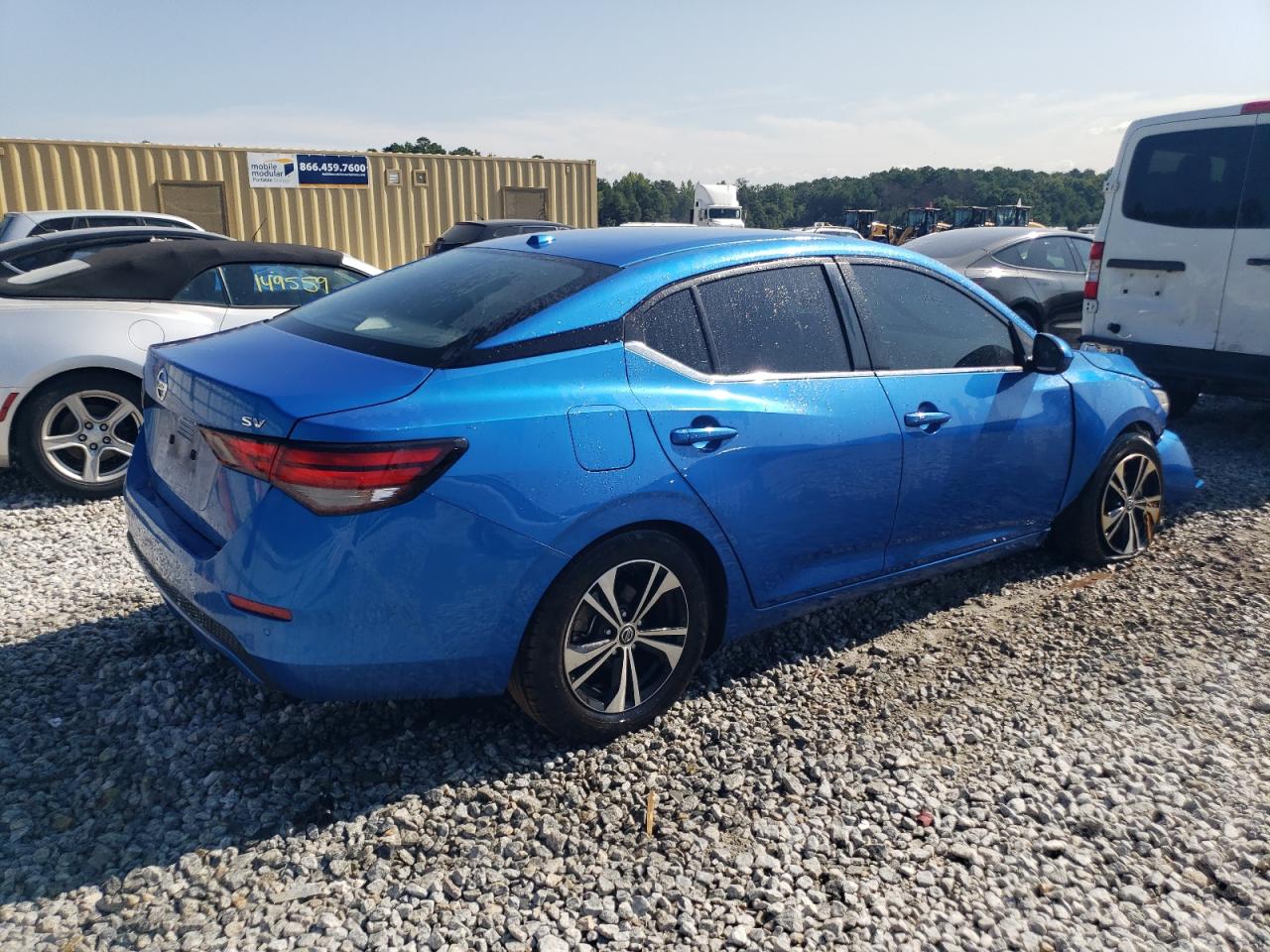 2022 NISSAN SENTRA SV VIN:3N1AB8CV7NY244717