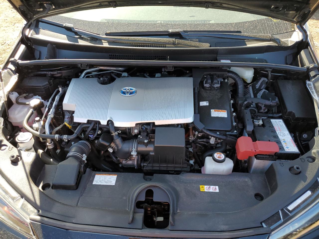 2022 TOYOTA PRIUS NIGHT SHADE VIN:JTDKAMFU7N3165816