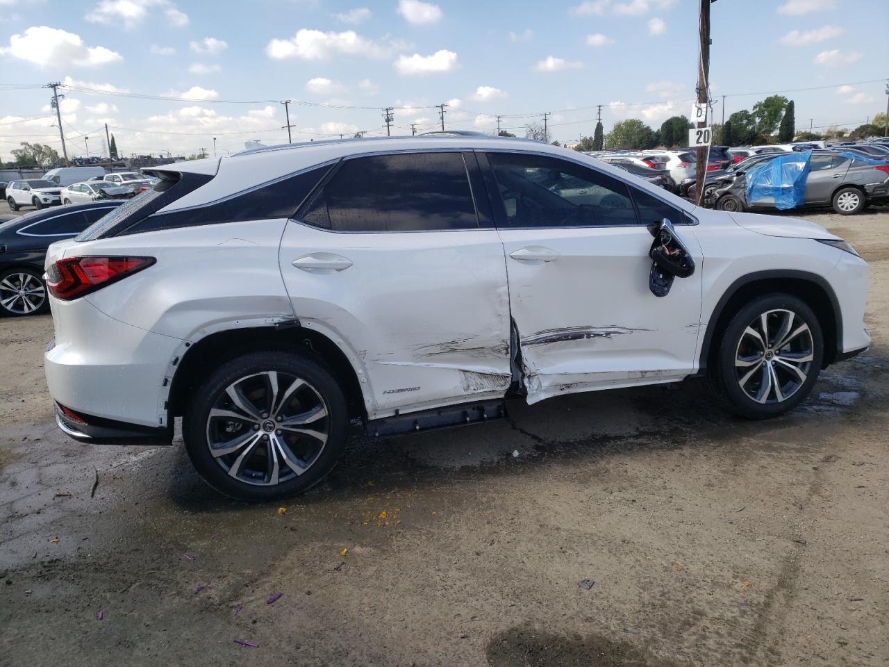 2022 LEXUS RX 450H VIN:2T2HGMDA0NC075833