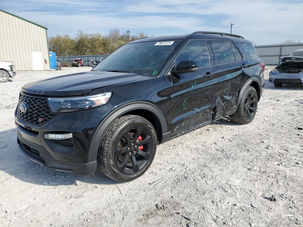 2023 FORD EXPLORER ST VIN:1FM5K8GC6PGA70436