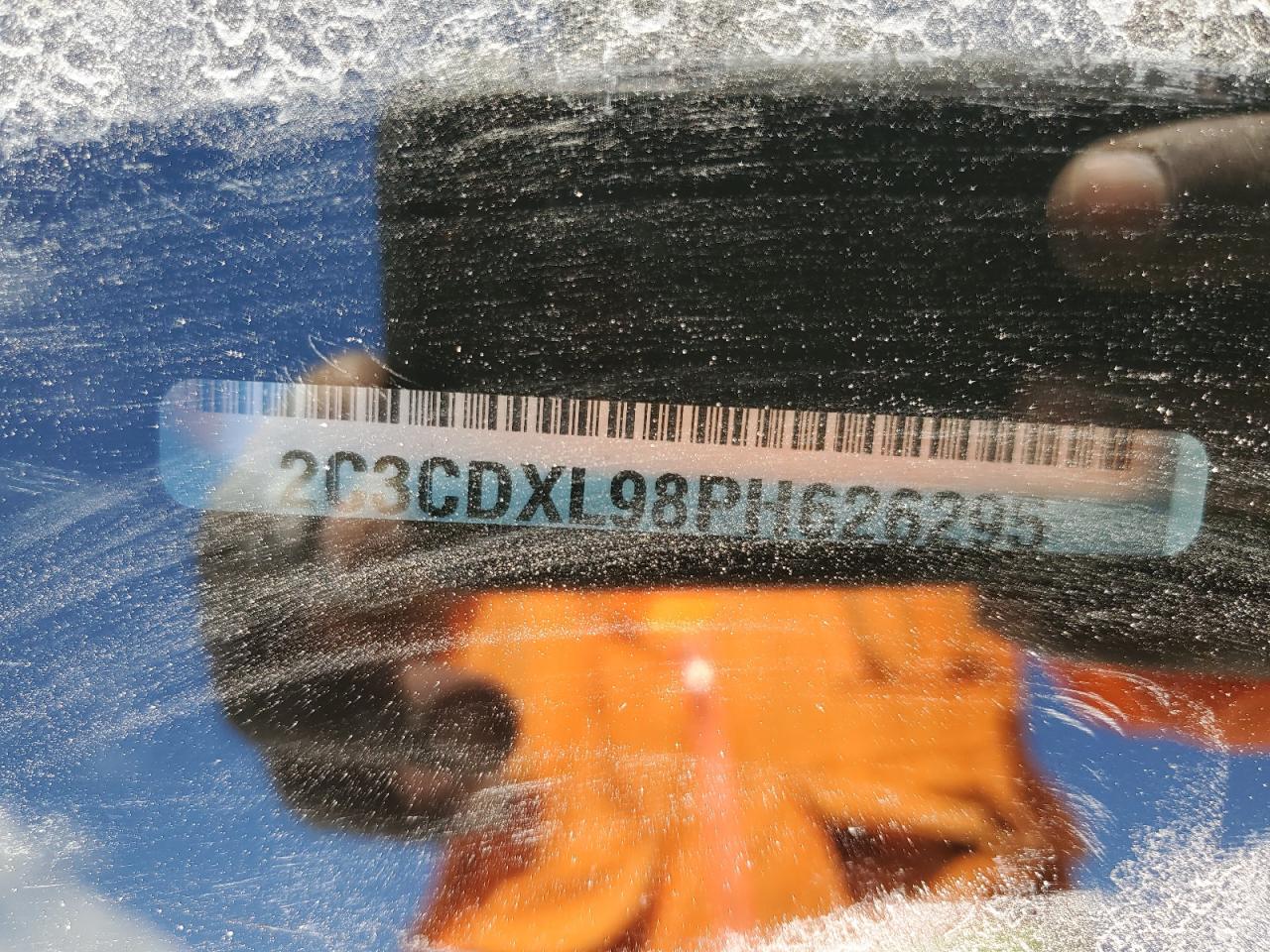 2023 DODGE CHARGER SRT HELLCAT VIN:2C3CDXL98PH626295