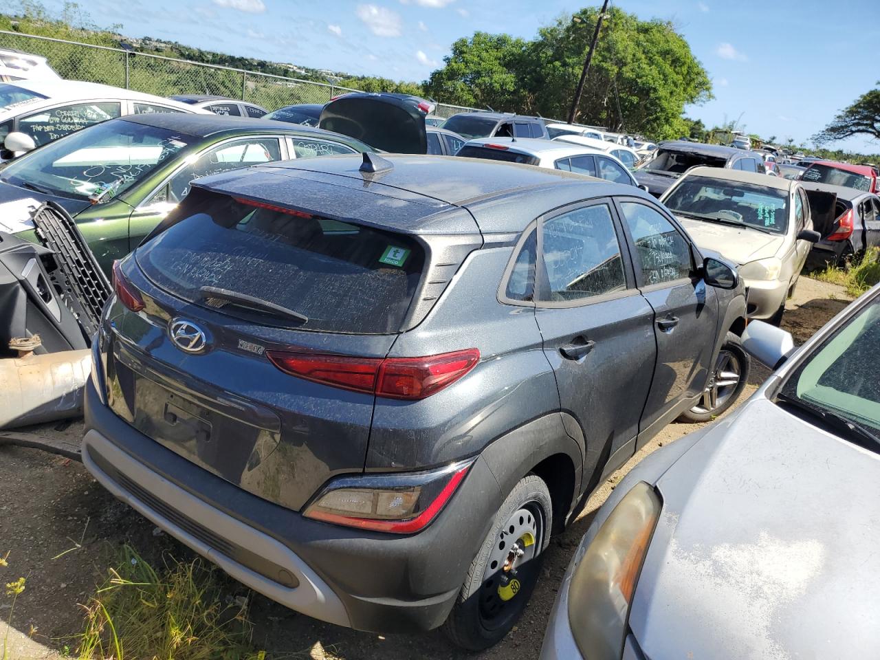 2022 HYUNDAI KONA SEL VIN:KM8K22AB9NU862725