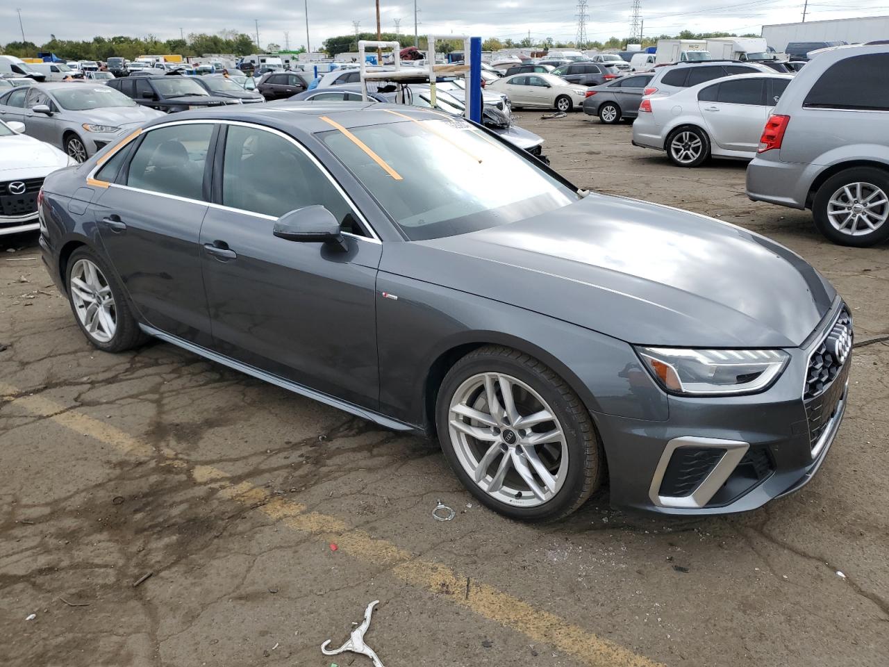 2022 AUDI A4 PREMIUM PLUS 45 VIN:WAUEAAF44NN007365