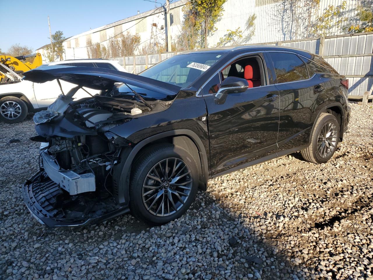 2022 LEXUS RX 350 F SPORT VIN:2T2SZMDA3NC368626